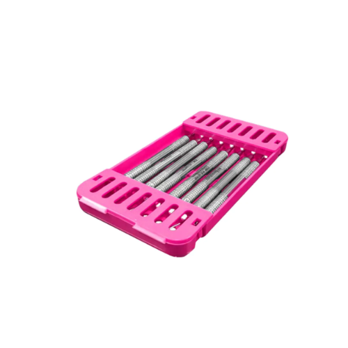 ESTOJO STERILYS PEQ ROSA PINK C/ GLITTER C/2 UNIDADES