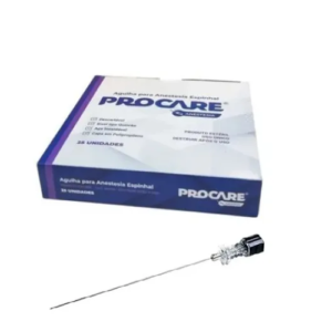 AGULHA RAQ QUINCK 27GX3,5-0 C/25 PROCARE PROCARE