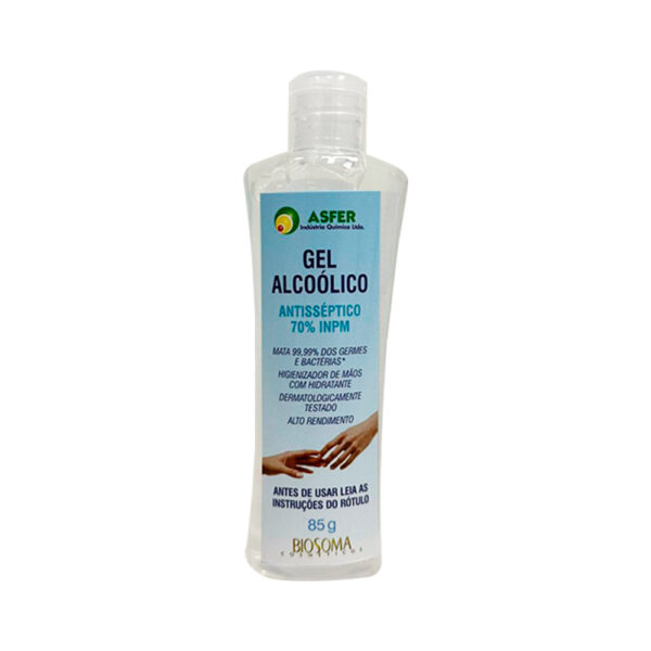 ALCOOL EM GEL ALCOOLICO 85G ASFER