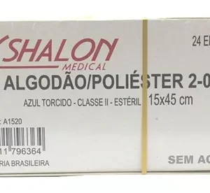 ALG/POLIESTER 2-0 S/AG. 15X45CM (CX 24 ENV) SHALON