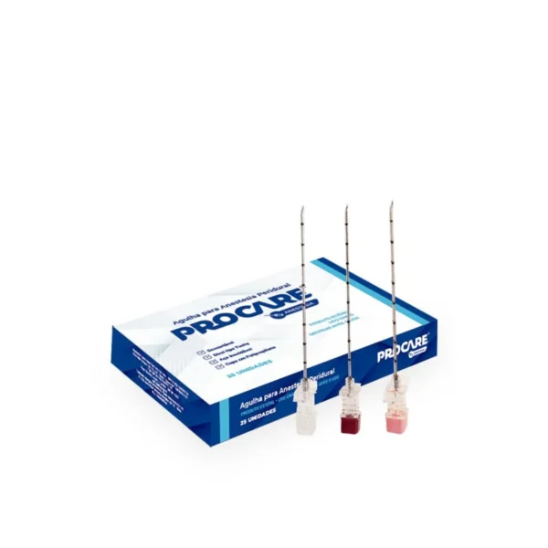 AGULHA PERI TUOHY 18GX3,5 C/25 PROCARE PROCARE