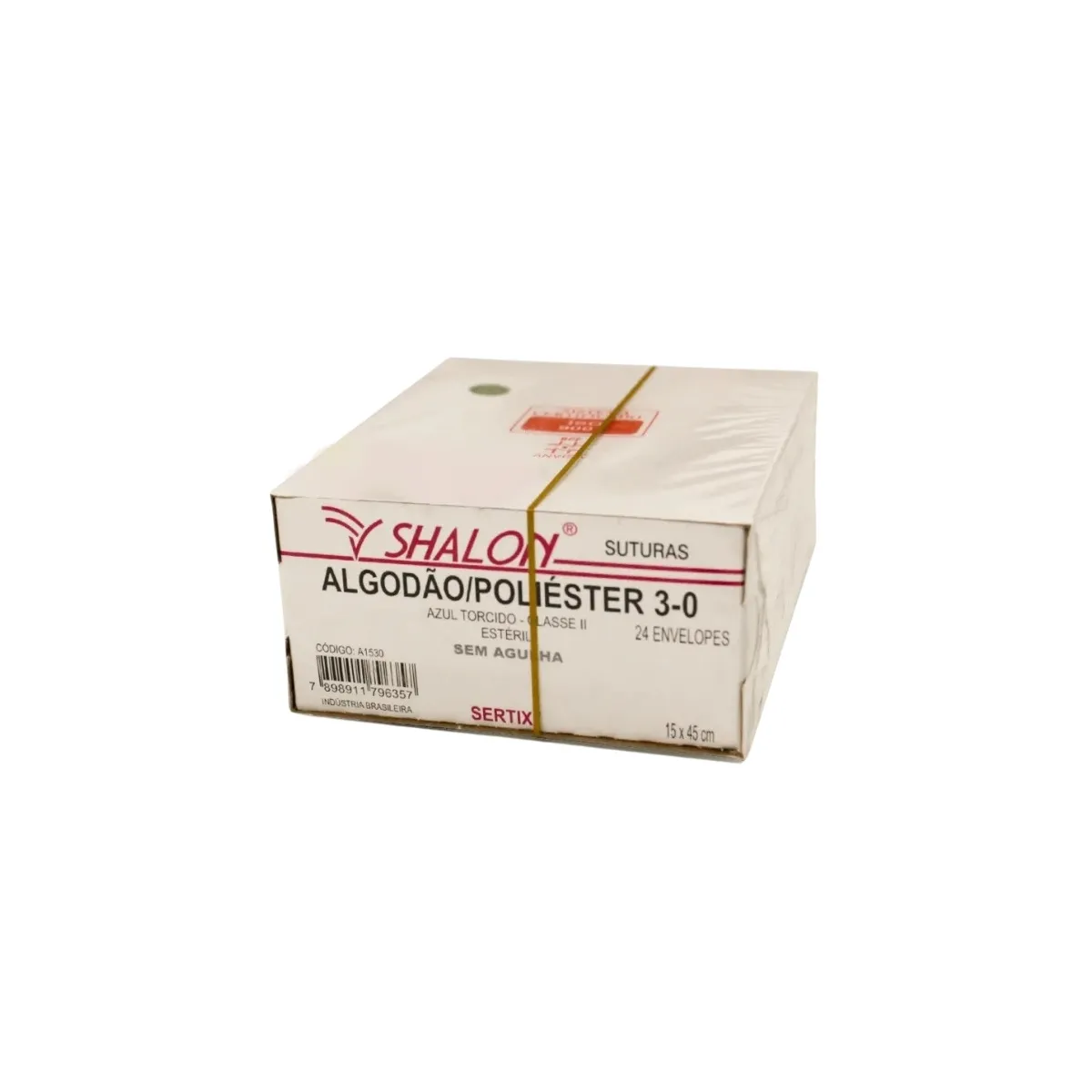 ALG/POLIESTER 3-0 S/AG. 15X45CM (CX 24 ENV) SHALON