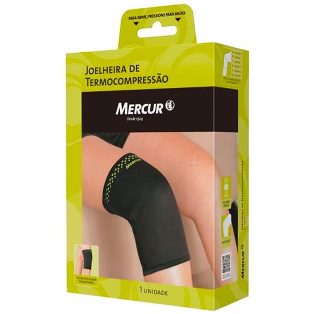 JOELHEIRA TERMOCOMPRESSAO PRETA M MERCUR