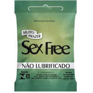 PRESERVATIVO MASC. NAO LUBRIFICADO SEX FREE