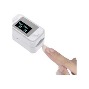 OXIMETRO DE PULSO PARA DEDO - BRANCO OM-98 OM-98