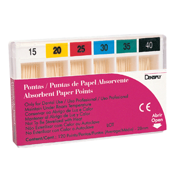 PNT PAPEL ISO SORT C120 15-40 DENTSPLY