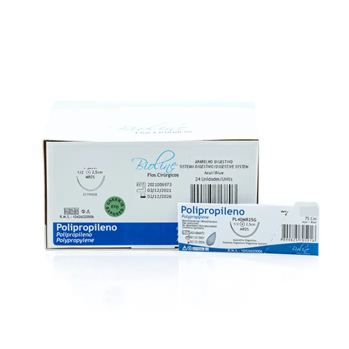POLIPROPILENO 0 C/AG.2,5MR (CX 24 ENV) SHALON