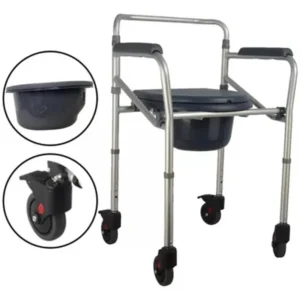 CADEIRA BANHO ALUMINIO 100KG DESMONTAVEL HIDROLIGHT