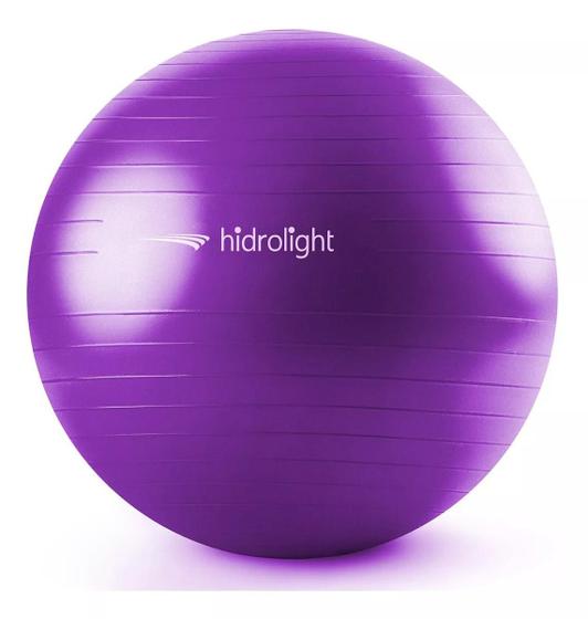 BOLA DE EXERCICIOS ROXA 65CM HIDROLIGHT