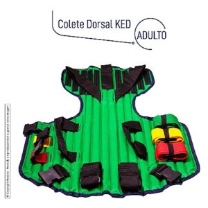 COLETE DORSAL TIPO KED ADULTO RESGATE