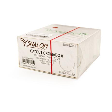 CATGUT CROMADO 0 C/AG.4 MR (CX 24 ENV) SHALON