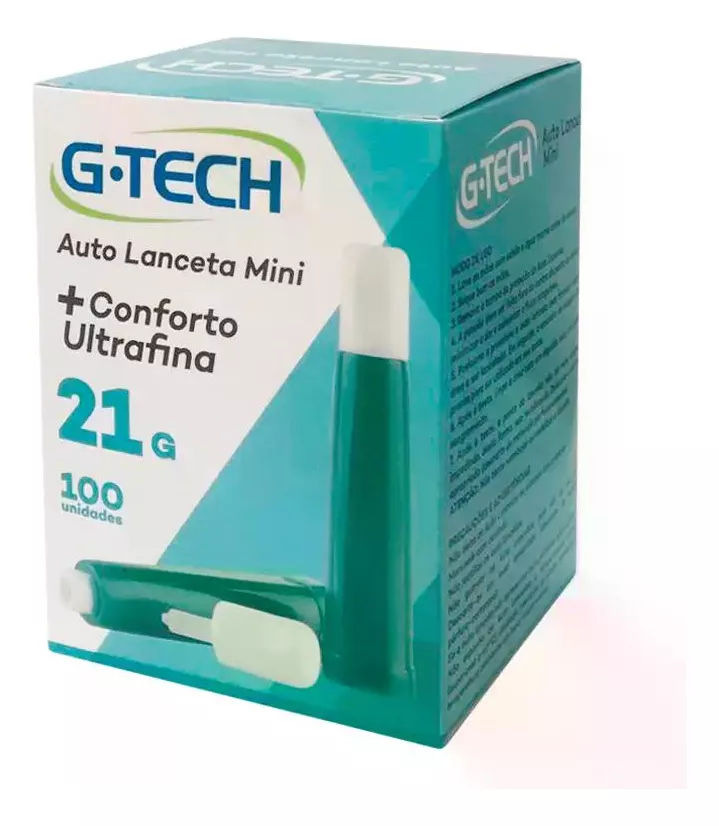 AUTO LANCETA G-TECH MINI 21G G-TECH