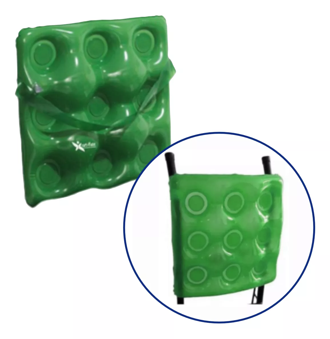 FORRACAO ENCOSTO INFLAVEL C/ ALAFACIA CADEIRA DE RODAS/BANHO ARTFLEX