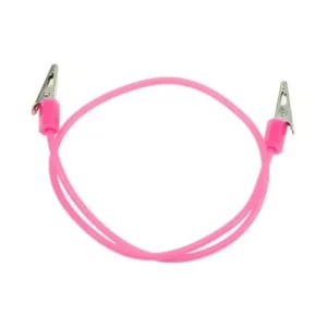 PRENDEDOR DE BABADOR JACARE - SILICONE - ROSA CLARO LYSANDA