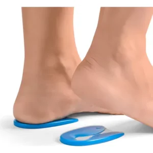 CALCANHEIRA BAIXA C/ PROT AZUL SILICONE G HIDROLIGHT