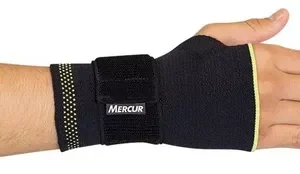 MUNHEQUEIRA DE COMPRES ELAST C/TALA G ESQ PRETO P MERCUR