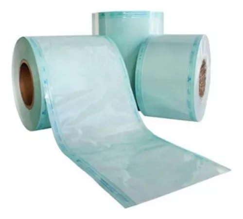 BOBINA PARA ESTERELIZACAO 8X100 EMBALAGEM TUBULAR HOSPFLEX