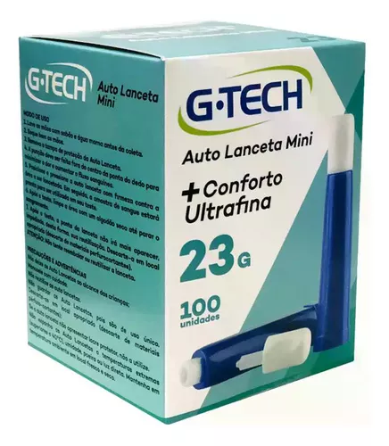 AUTO LANCETA G-TECH MINI 23G G-TECH