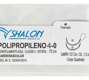 POLIPROPILENO 4-0 C/AG.2,5MR (CX 24 ENV) SHALON