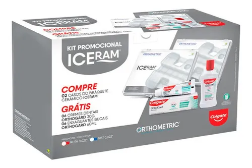 KIT PROM. ICERAM ROTH 0,022 - 2 CASOS + COLGATE ORTHOMETRIC