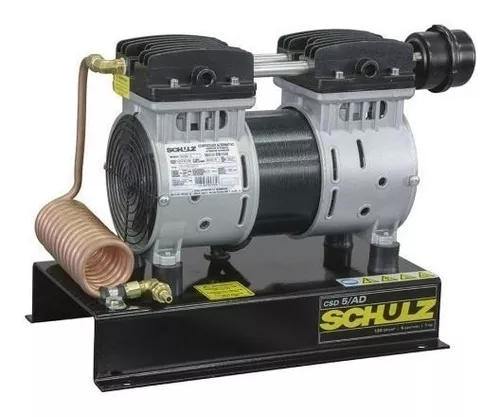 MOTOCOMPRESSOR AR ESTAC. PISTAO MMSV6ISENTO/30V 80A120PSI INT. MONOF. IP00 1CV 110V 4P 60HZ C/REG SCHULZ