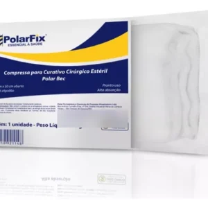 COMPRESSA PARA CURATIVO CIRURGICO ESTERIL 10CMX50CM POLAR FIX