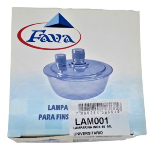 LAMPARINA INOX 40 ML - UNIVERSITARIO FAVA