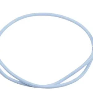 PRENDEDOR DE BABADOR JACARE - SILICONE - BRANCO LYSANDA