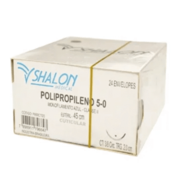 POLIPROPILENO 5-0 C/AG.2 CTI (CX 24 ENV) SHALON
