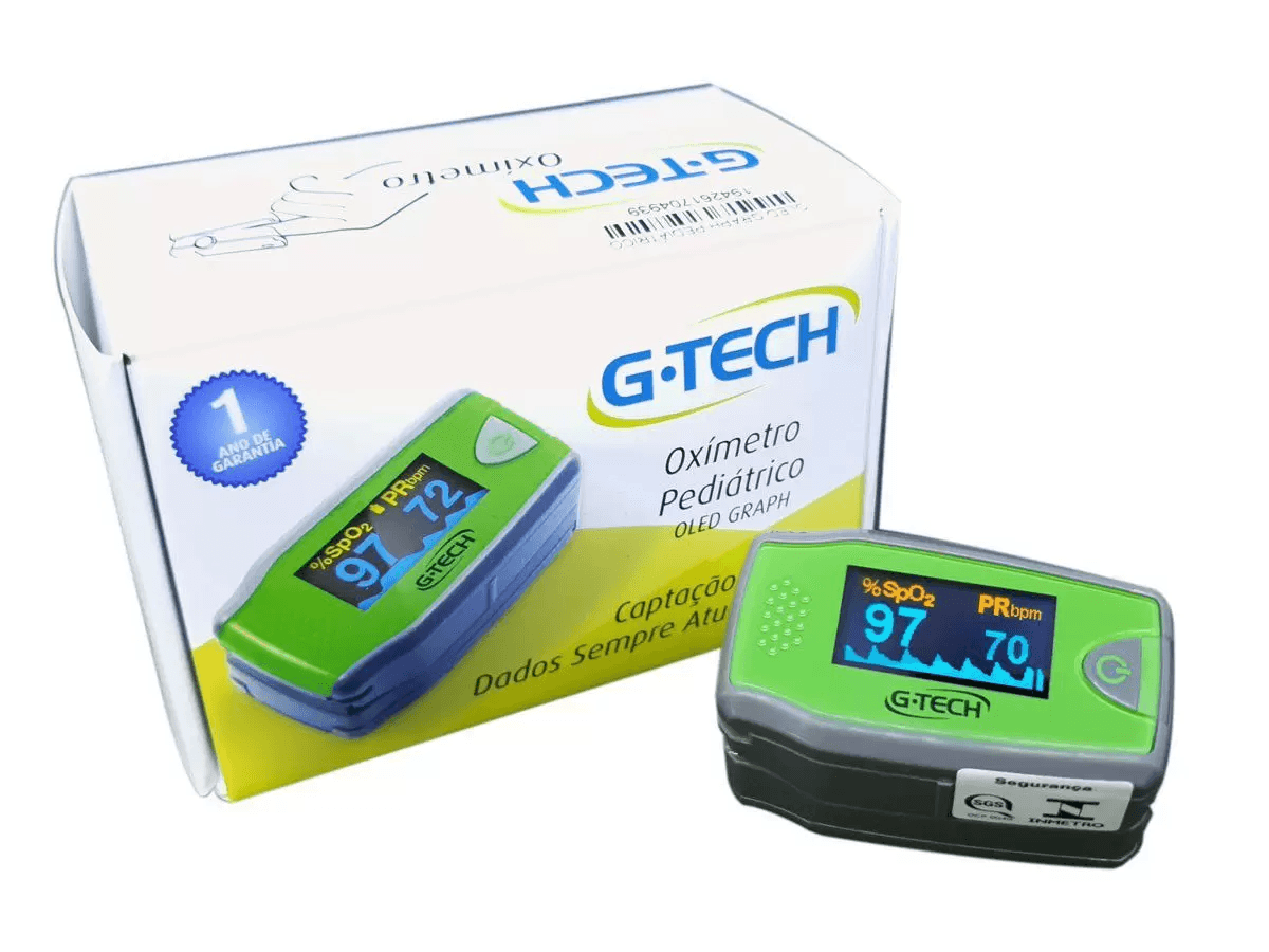 OXIMETRO DE PULSO G-TECH MODELO OLED PEDIATRICO ACCUMED