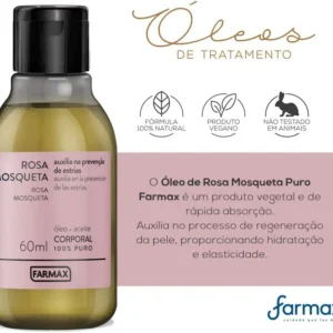 OLEO ROSA MOSQUETA BEVEG 60ML FARMAX