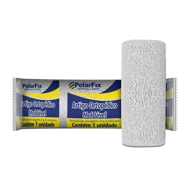 ATADURA GESSADA 10CMX3M CX C/20UN POLAR FIX