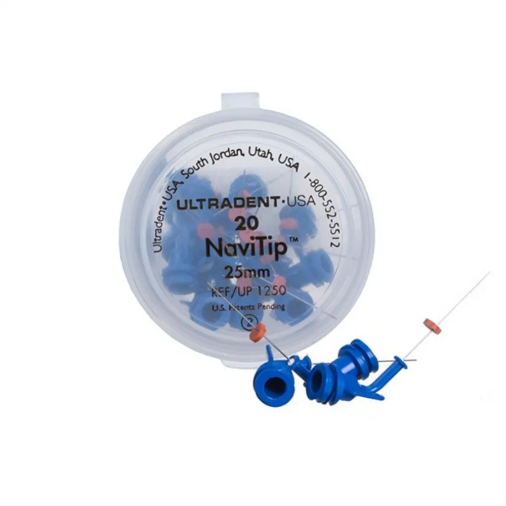 NAVITIP 29G 25MM 20PK BLUE ULTRADENT