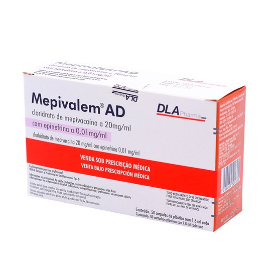 MEPIVALEM AD CART C/50 DLA PHARMA