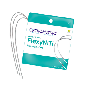 ARCO FLEXY NITI SUPER-ELASTIC RETANGULAR 0,017X0,025 SUPERIOR ORTHOMETRIC