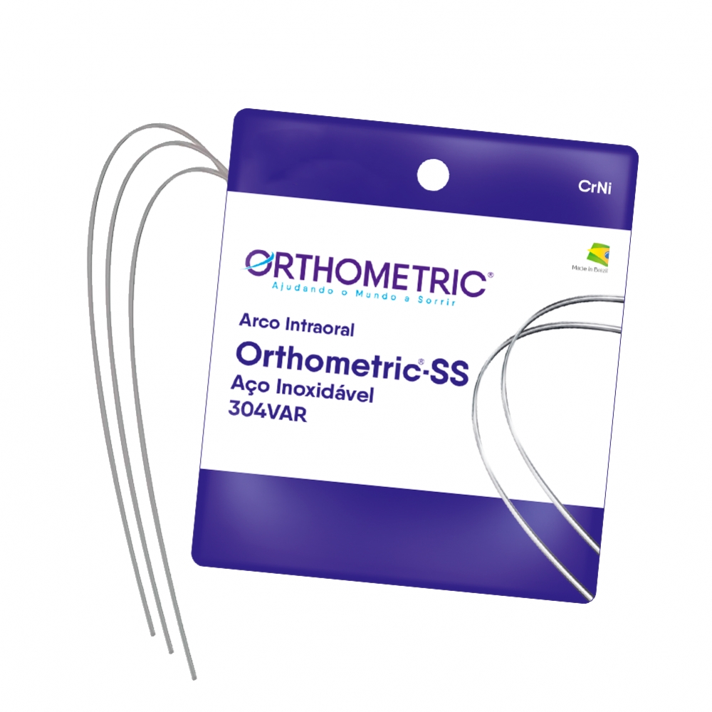 ARCO ACO SS RETANGULAR 0,017X0,025 INFERIOR ORTHOMETRIC