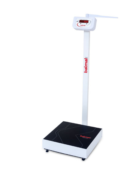 BAL DIG ANTROP PESAR E MEDIR PESSOAS MOD BK-200FAN CAP 200KG BK-200FAN BALMAK