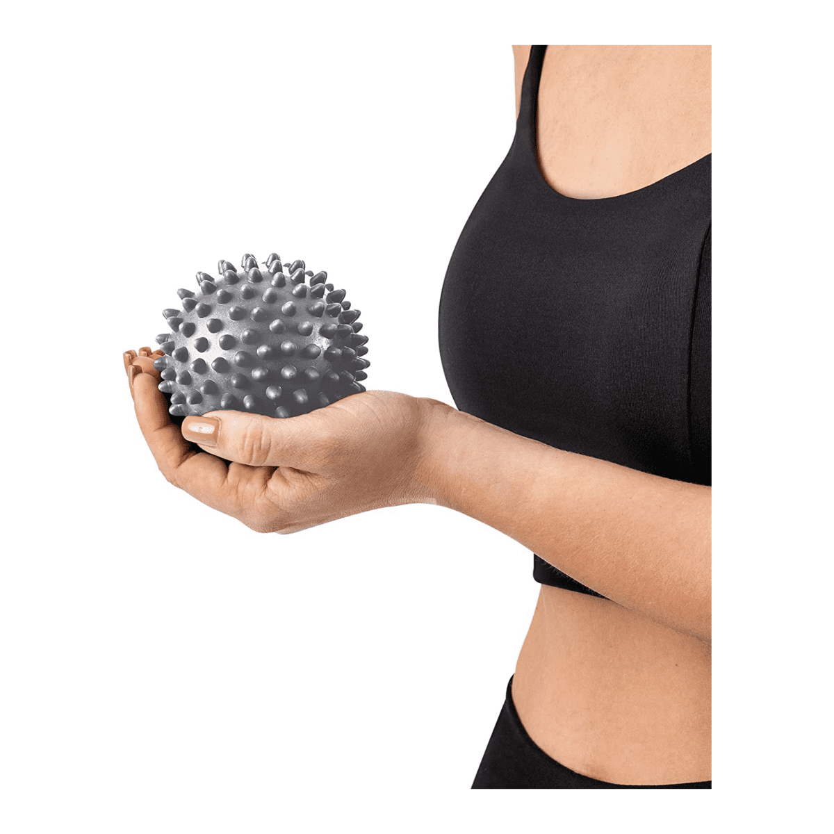 BOLA DE MASSAGEM CINZA 9,0CM HIDROLIGHT