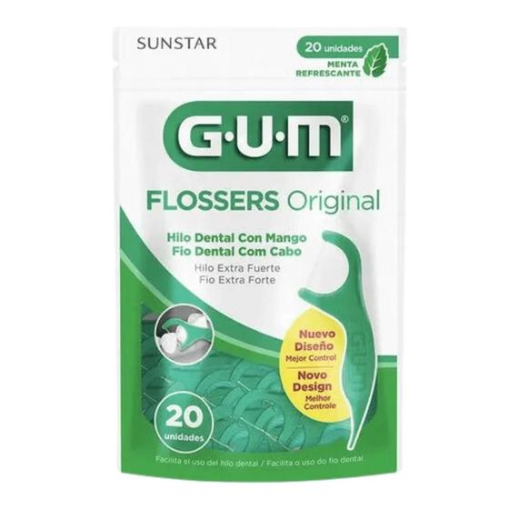 GUM FLOSSER ORIGINAL 20 SUNSTAR