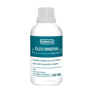 OLEO MINERAL 100MG/ML 100ML CX C/48FR FARMAX