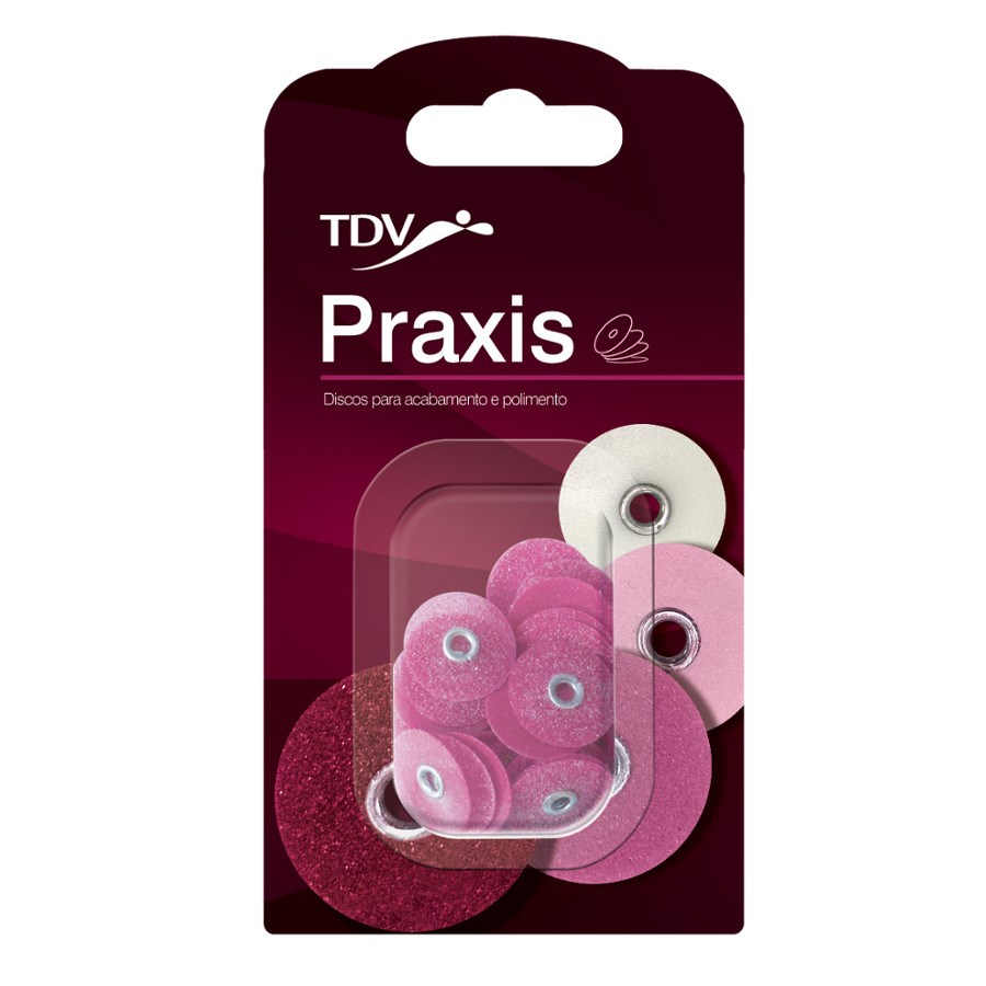 PRAXIS REFIL 45507 - 30 DISCOS DE LIXA FINA (PT) TDV