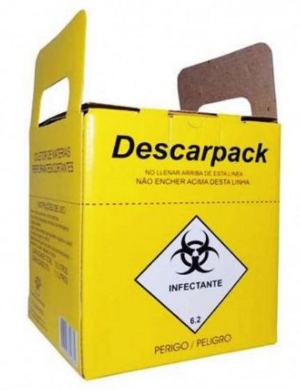CAIXA COLETORA NR 3 PERFURANTE/CORTANTE DESCARPACK