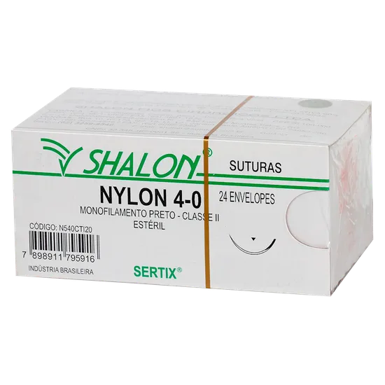 NYLON MON.PRETO 0 C/AG.4 CTI (CX 24 ENV) SHALON