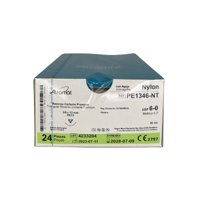 POLIPROPILENO 6-0 C/2AG.1,3CRV (CX 24 ENV) SHALON