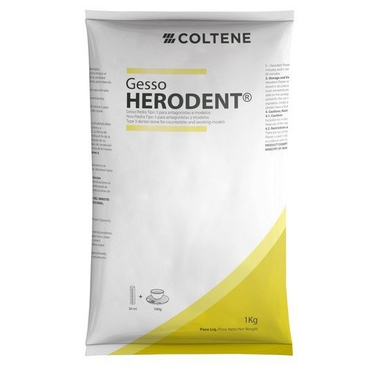 GESSO HERODENT AMARELO 1 KG COLTENE