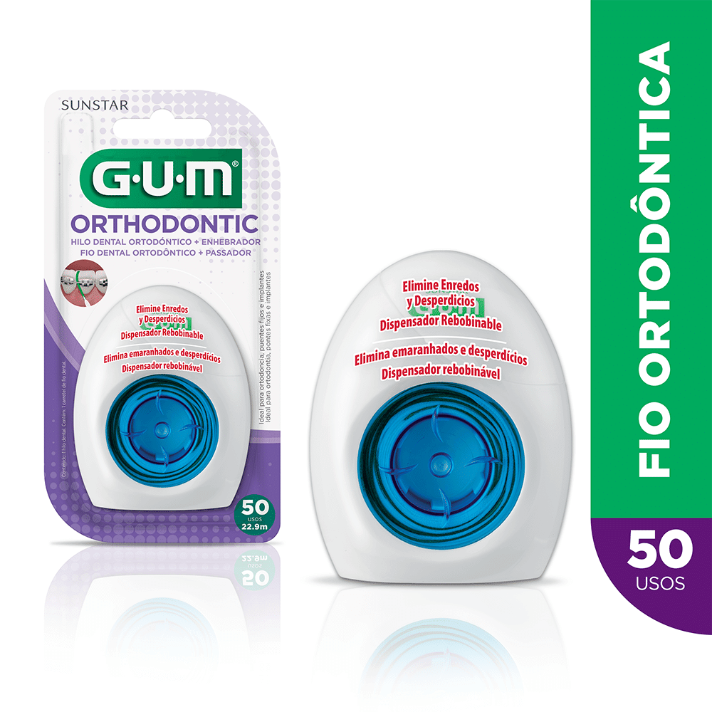 GUM FIO DENTAL ORTODONTICO SUNSTAR