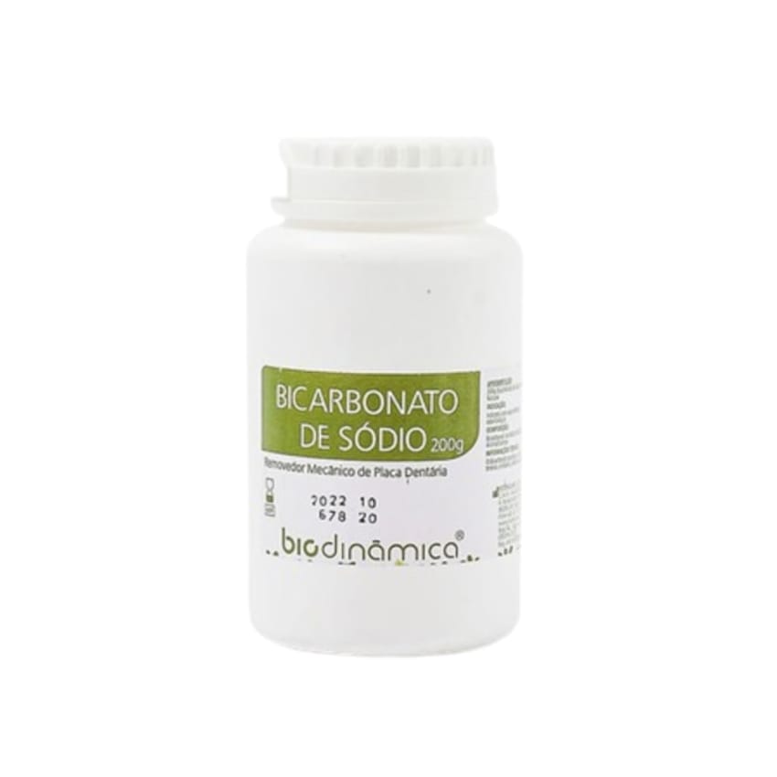 BICARBONATO DE SODIO C/200 GR BIODINAMICA