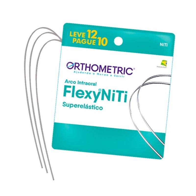 ARCO FLEXY NITI SUPER-ELASTIC REDONDO 0,018 INFERIOR ORTHOMETRIC