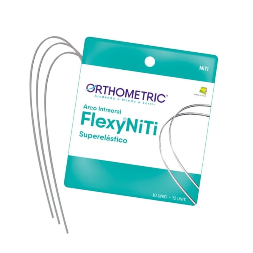 ARCO FLEXY NITI SUPER-ELASTIC REDONDO 0,02 SUPERIOR ORTHOMETRIC