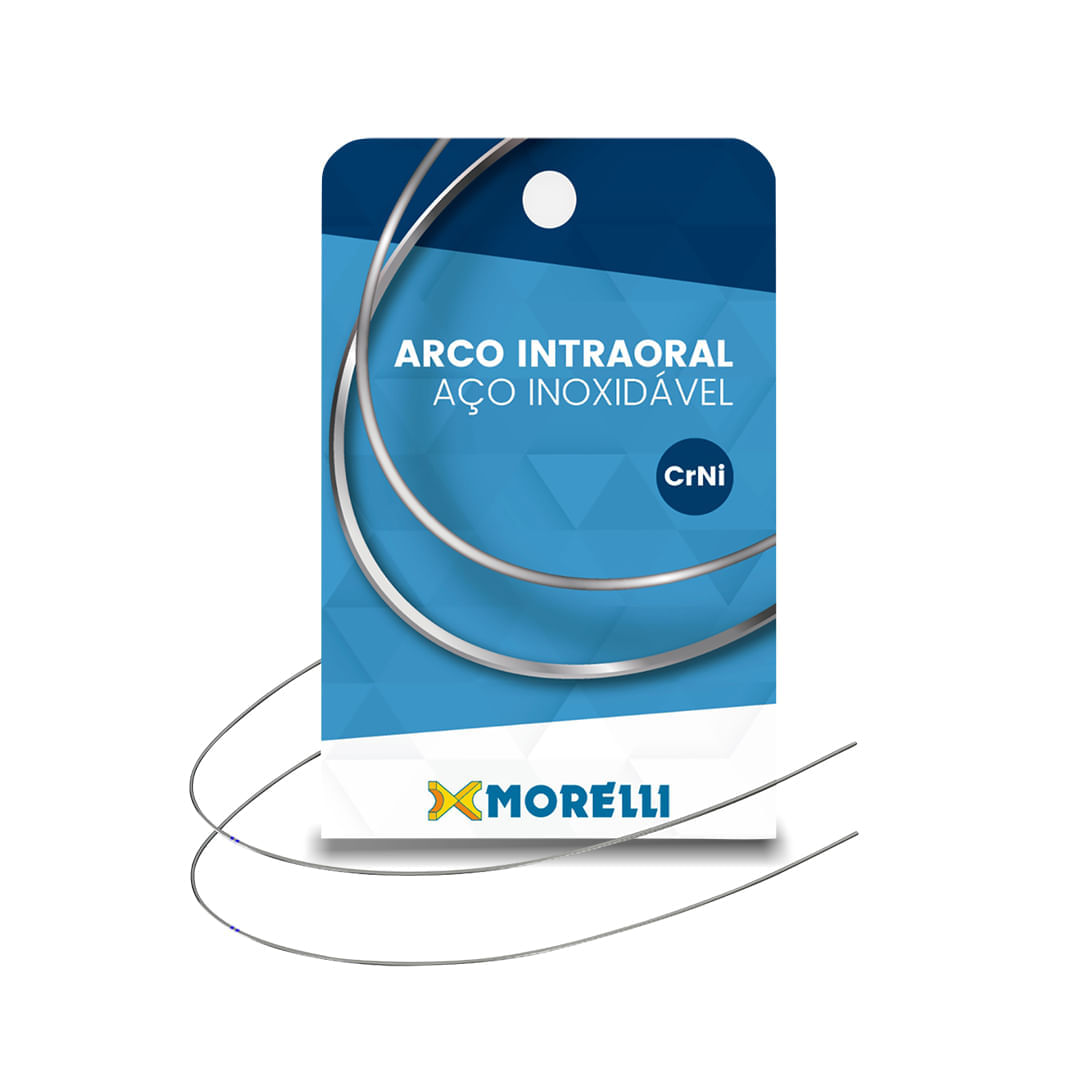 ARCO INTRAORAL INFERIOR CRNI - REDONDO 0,35MM MORELLI